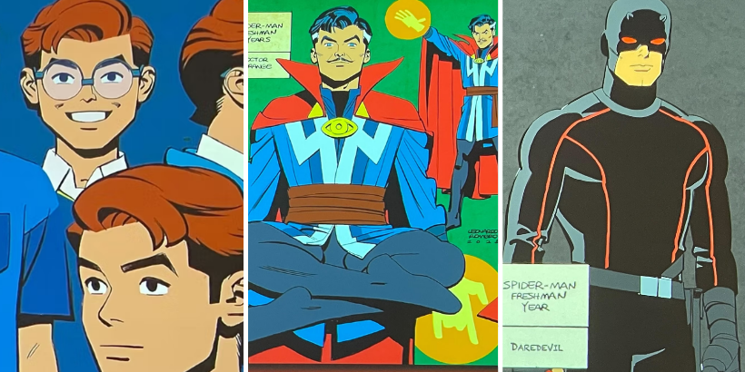     Spider-Man: Freshman Year - zdjęcia [SERIAL]. Pajączek jak za starych lat i Daredevil Charliego Coxa [SDCC 2022]